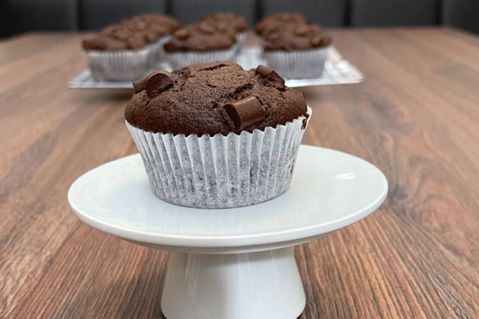 Doğum Günü Partilerine: Bol Çikolatalı Muffin